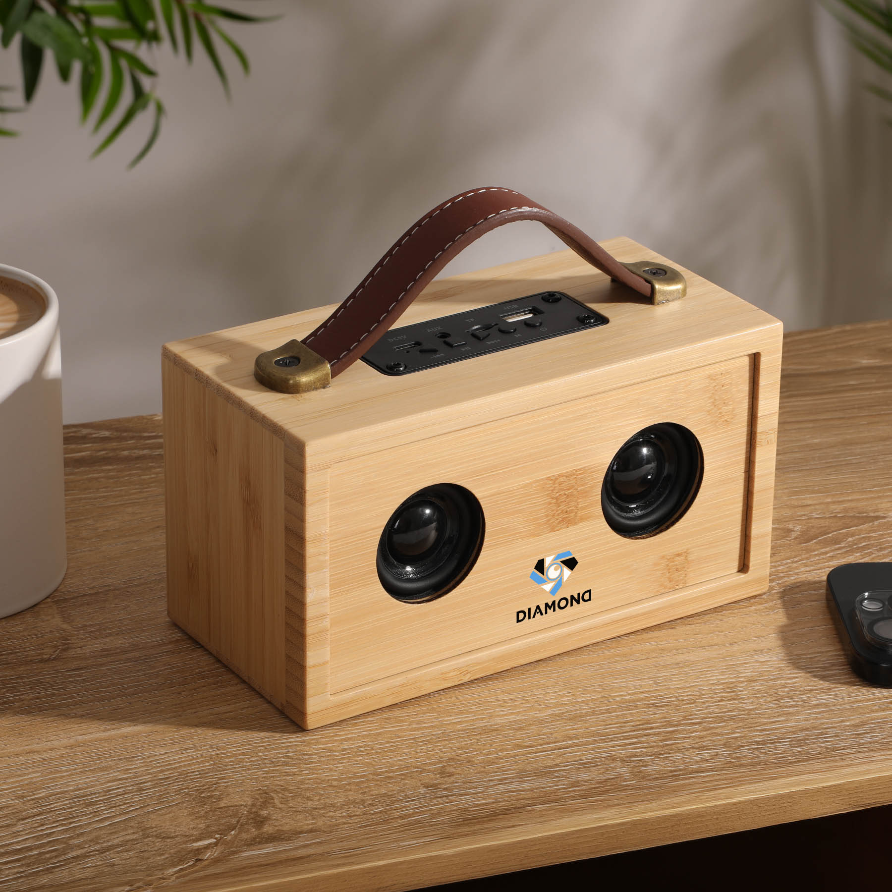 Bamboo Bluetooth Speaker lifestyle product inspiration