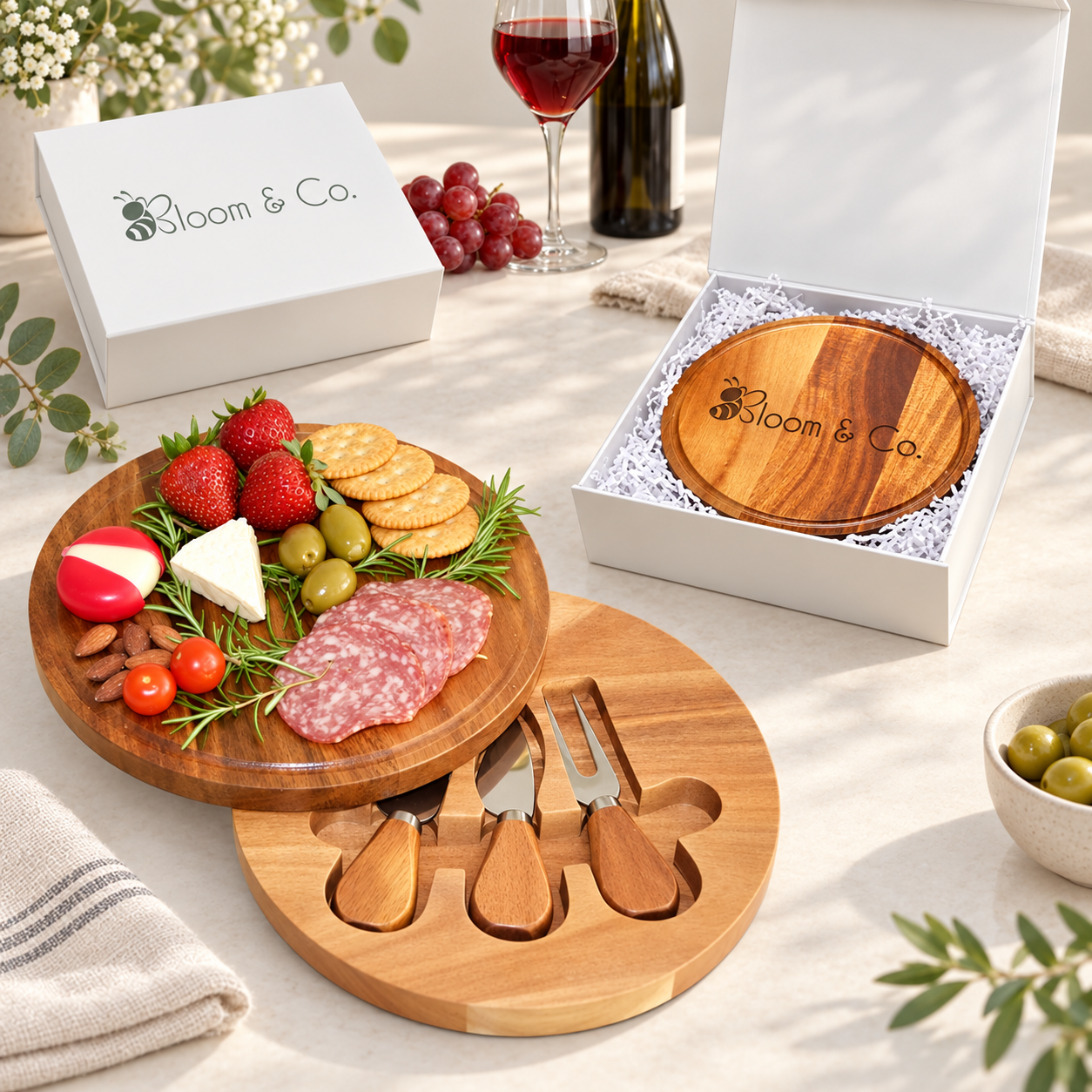 Charcuterie Board Gift Set lifestyle product inspiration