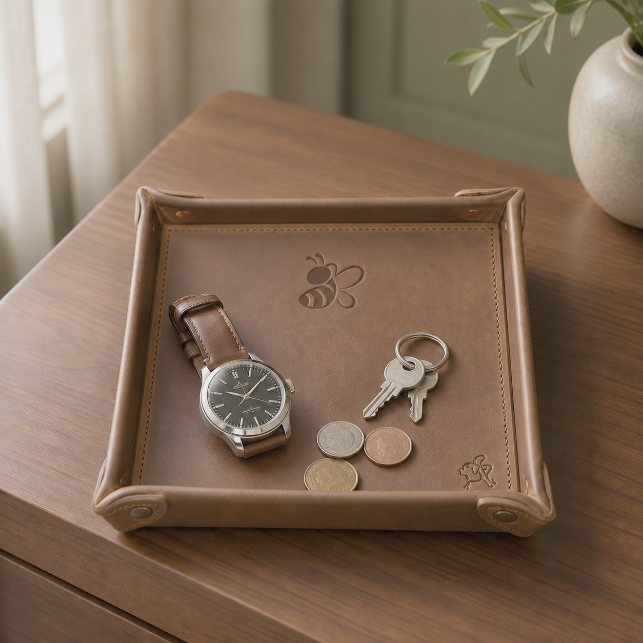 Leather Valet Tray product virtual