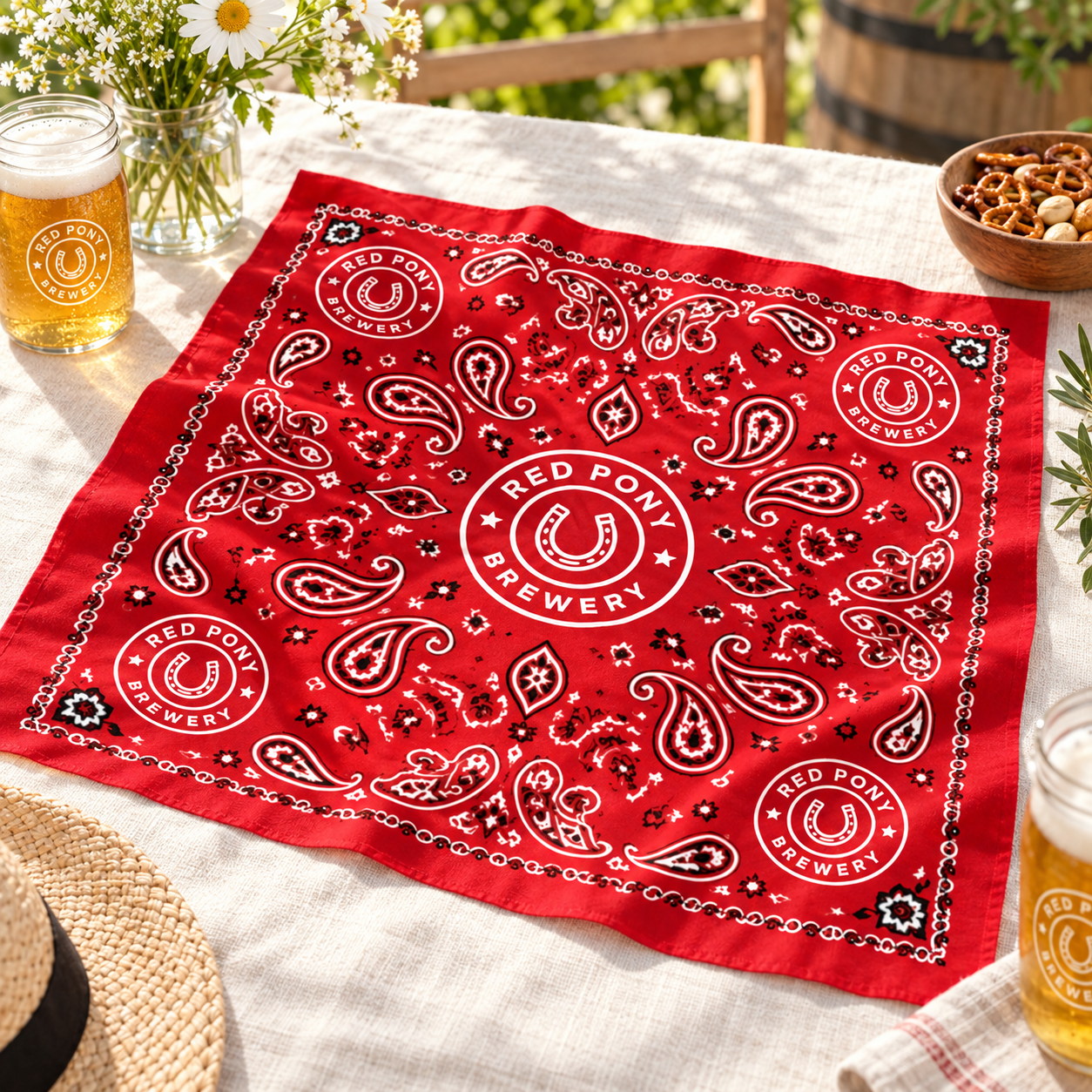 Patterned Bandana product virtual