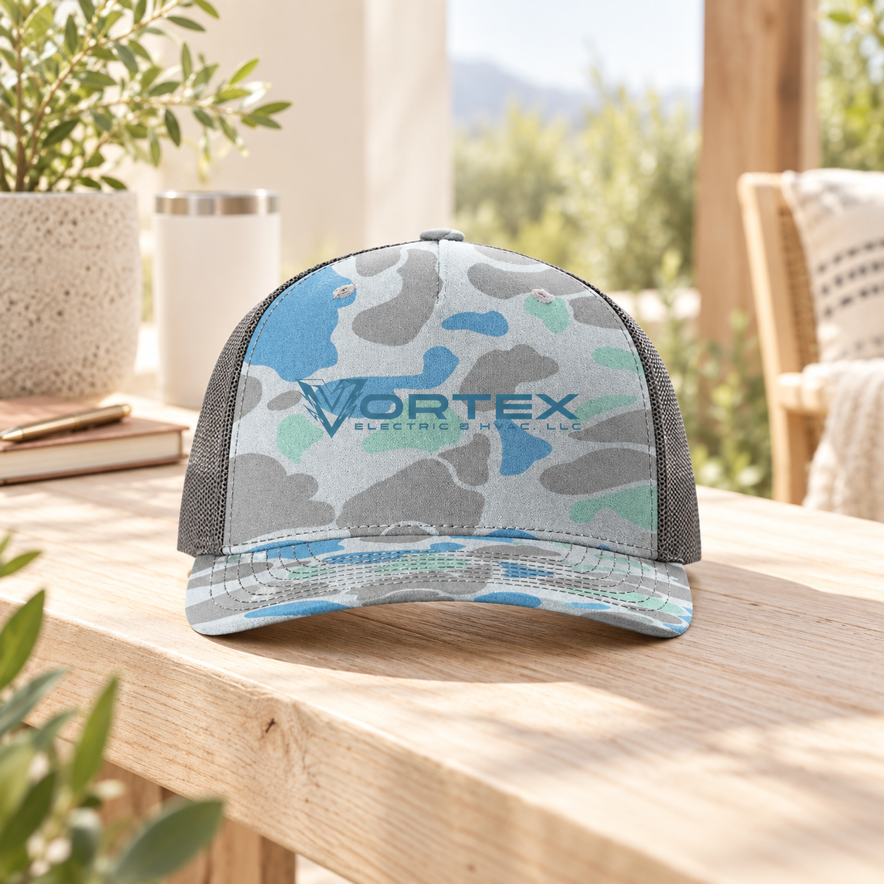 Camo Trucker Hat product virtual